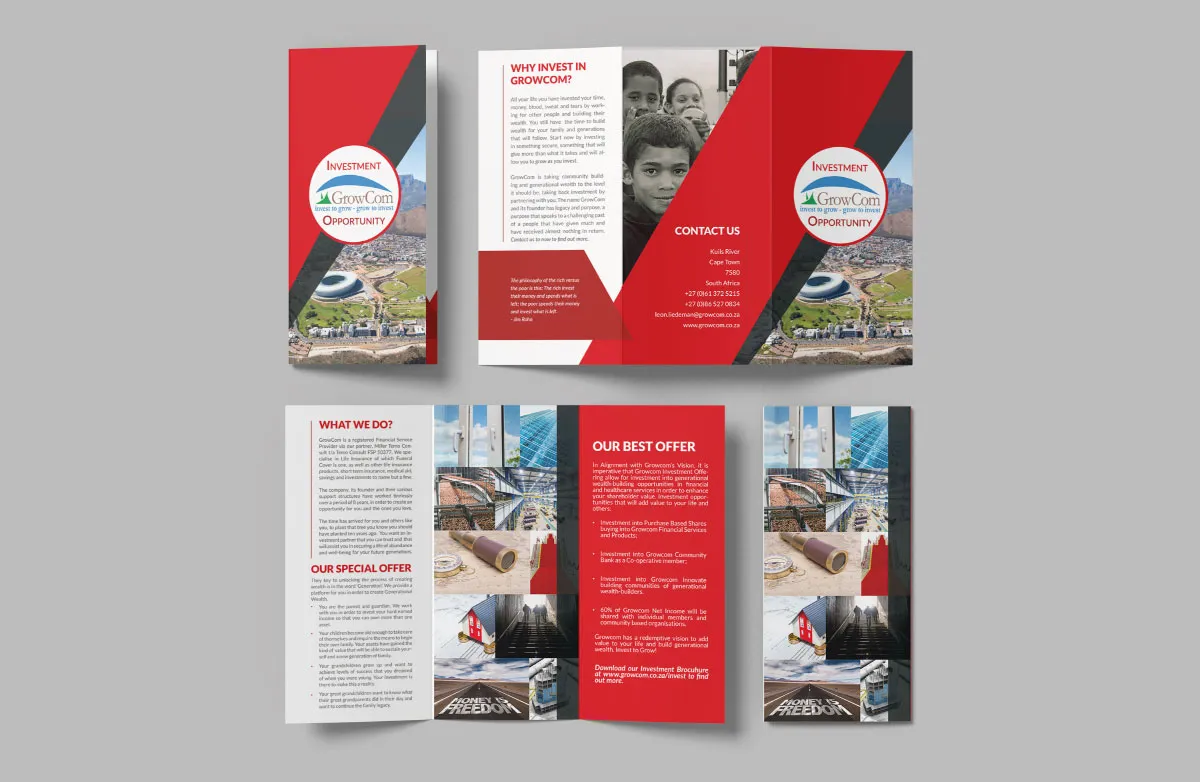 Tri-fold brochure